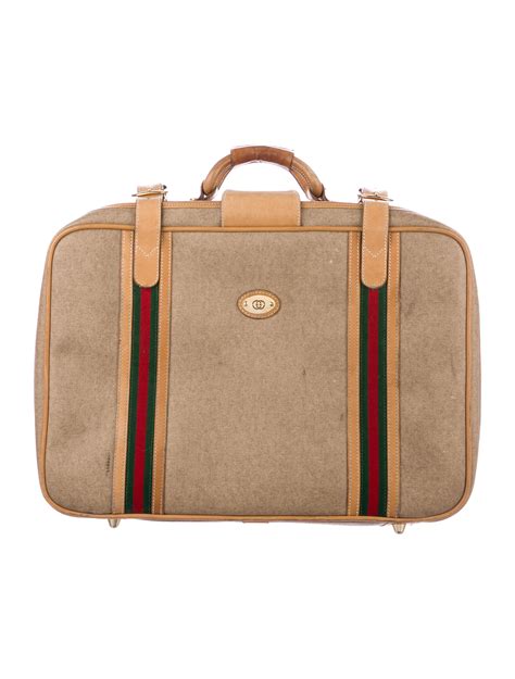 how much is gucci luggage|Gucci luggage suitcase.